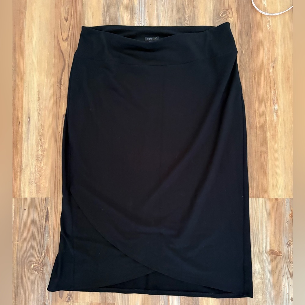 J. Jill Black Pencil Skirt
